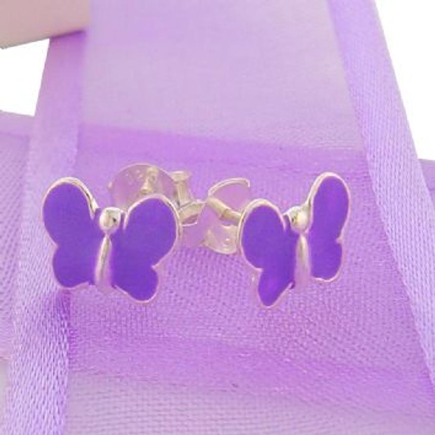 Buy Pinapes Butterfly Maw Purple Earring Online at Best Prices in India -  JioMart.